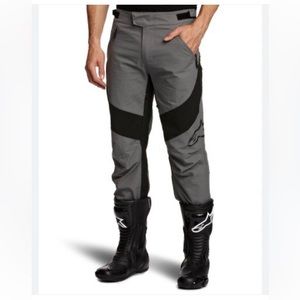 Alpinestars Pants Mens Size  38 Motocross BMX Off Road Gray Tiny Flaw*38x31
